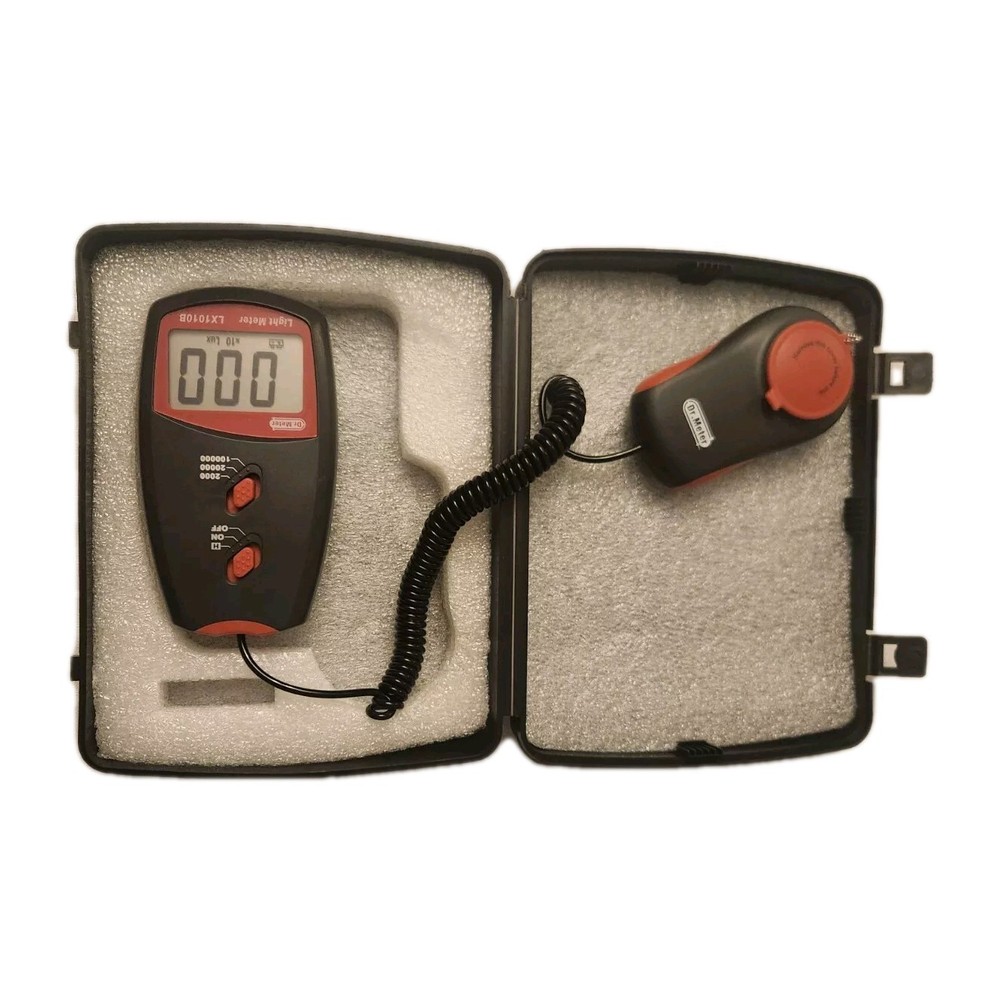 Digital Light Meter Illuminance Meter With 3 Ranges Light Meter Portable Growing