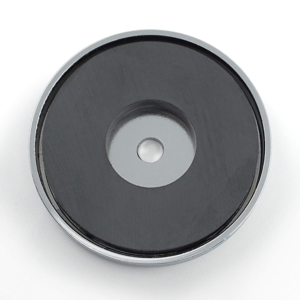Ceramic Round Base Magnet Pack - Heavy-Duty Strong Magnets - 65 lb Pull Each - f