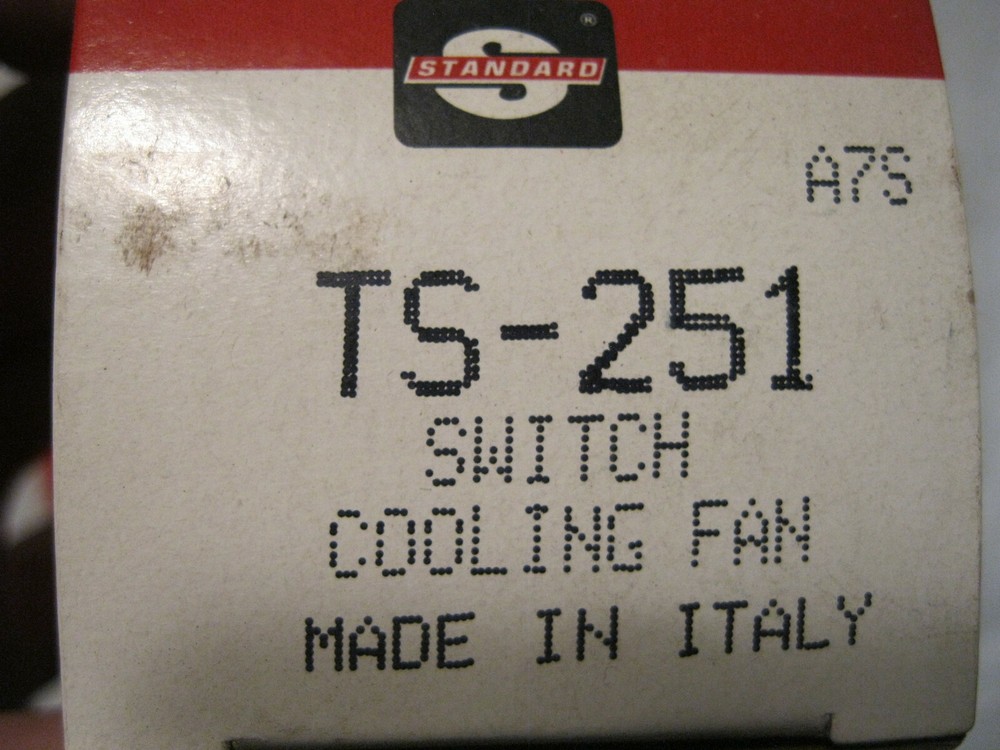 Engine Cooling Fan Switch Standard TS-251