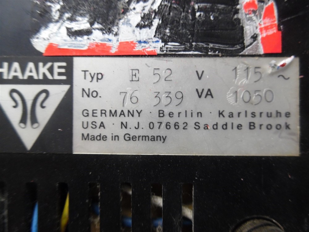 HAAKE E-52 Heater water circulator