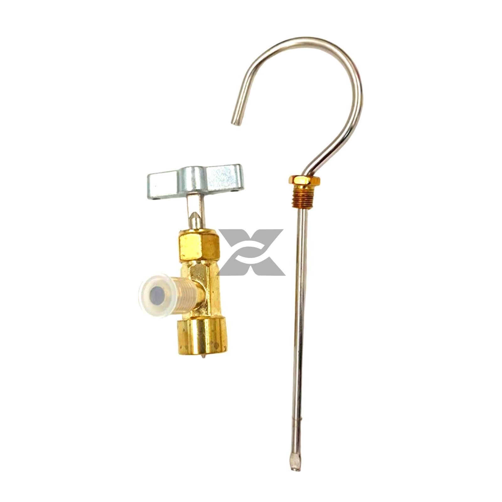 For R502 R134a R12 R22 AC Manifold Gauge Set A/C Refrigeration 3 Way Hose