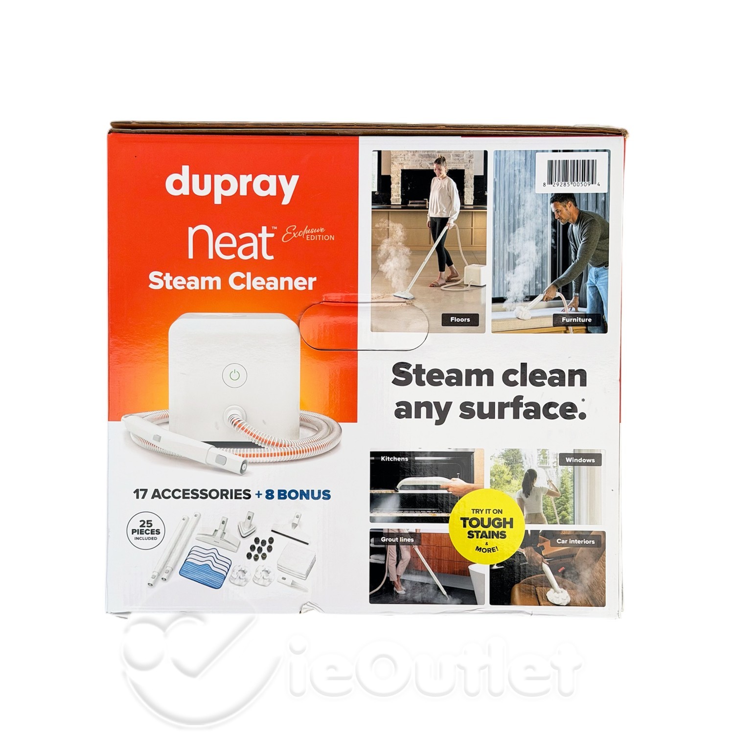 Dupray NEAT Exclusive Edition Steam Cleaner w/ Bonus Accessories - 25-Piece Kit