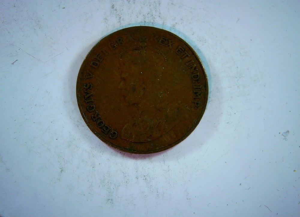 Canada 1921 1 Cent George V Large Cent Coin