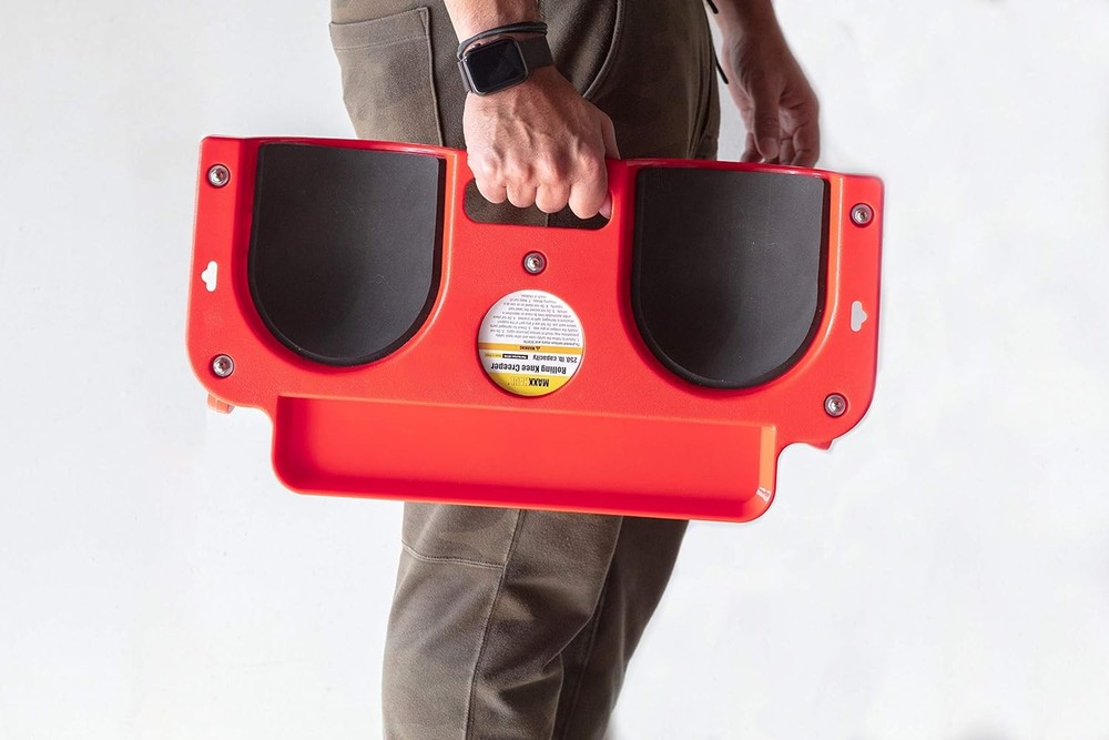 Rolling Knee Creeper Pad with Tool Tray, ABS Frame