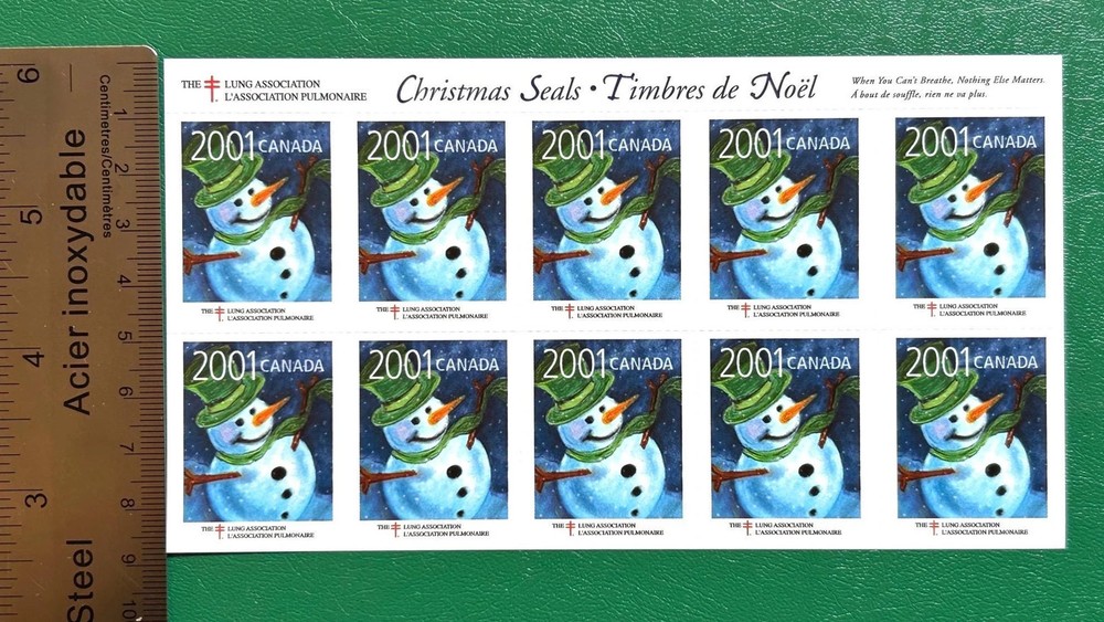 Canada - Christmas Postage Seals - 2001