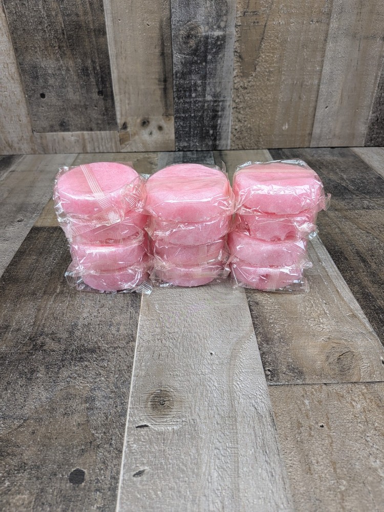 12 Pack Deodorizing Urinal Blocks Pink Cherry Scent 4oz