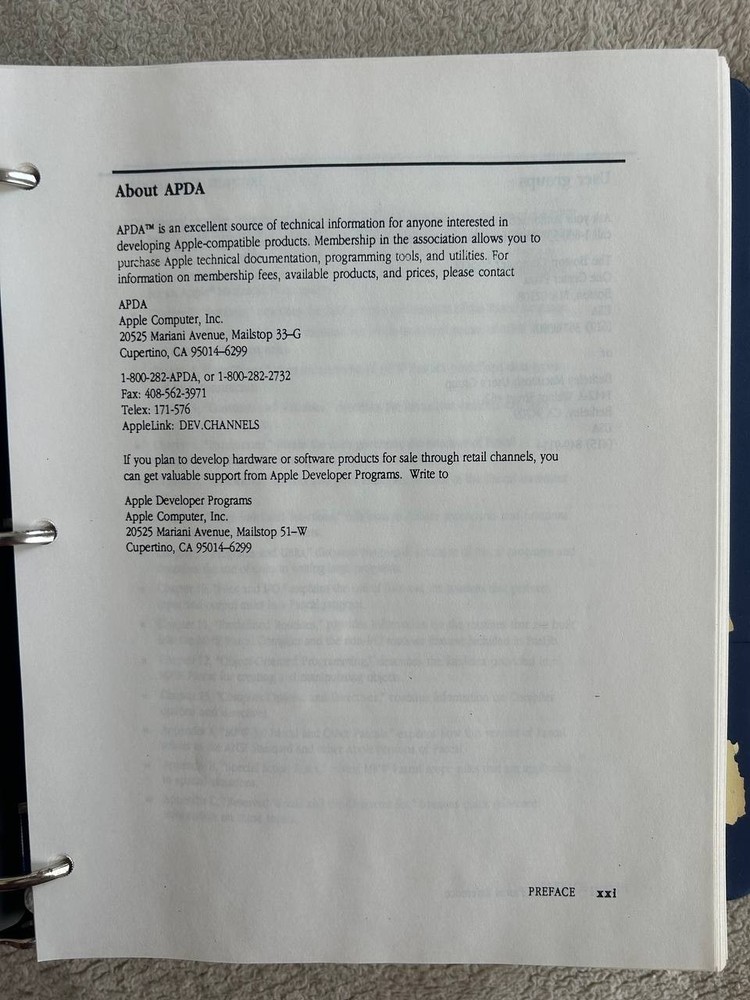 Vintage MPW 3.0 Pascal & C Reference Manuals Apple Macintosh Programmer