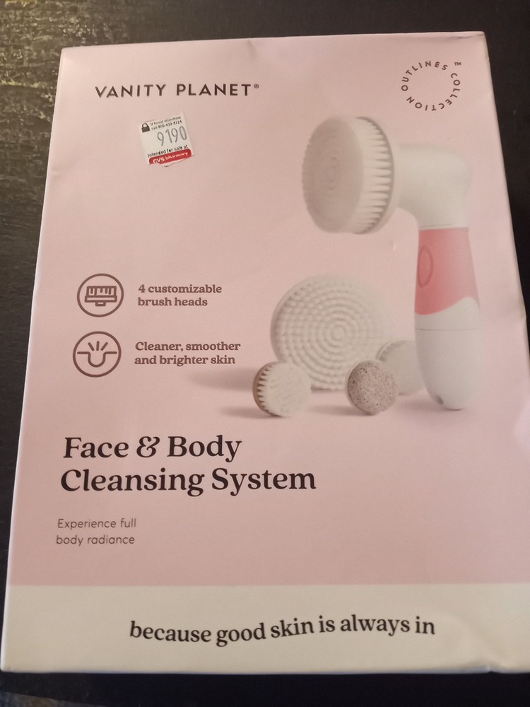 Vanity Planet Face An Body Cleansing System NIB