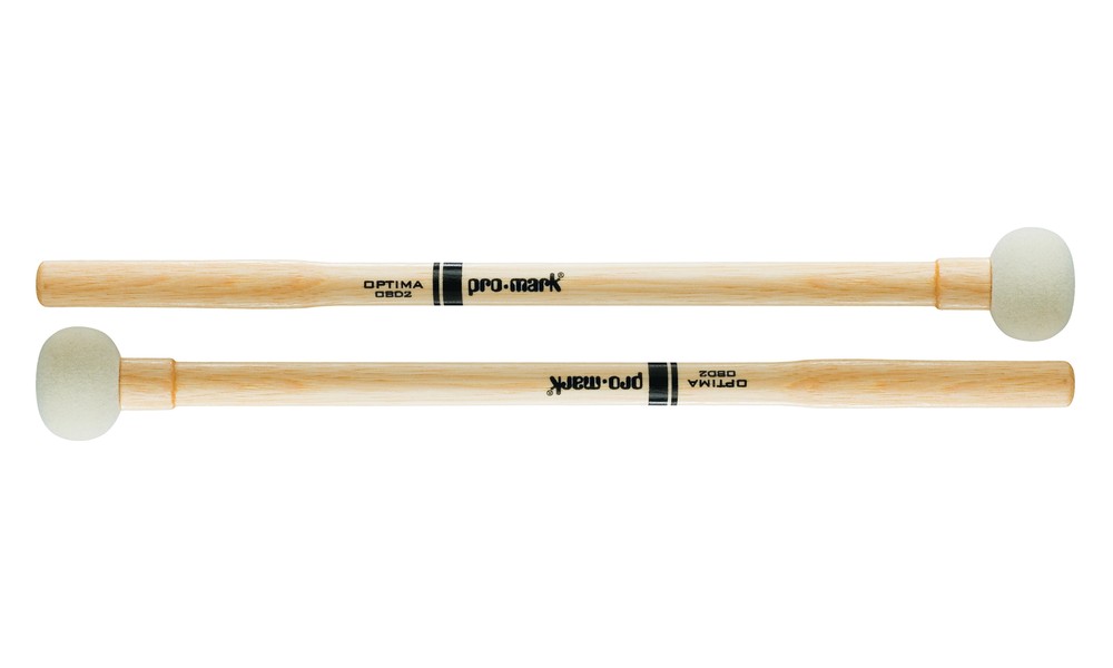 Promark Optima Marching Bass - Felt #2 Drum Mallets