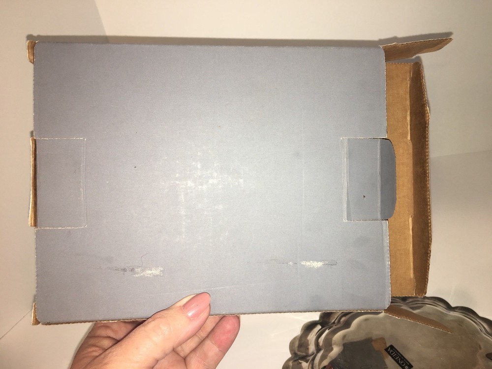 Vintage Oneida Fluted Oval Bon Bon Dish in Original Box