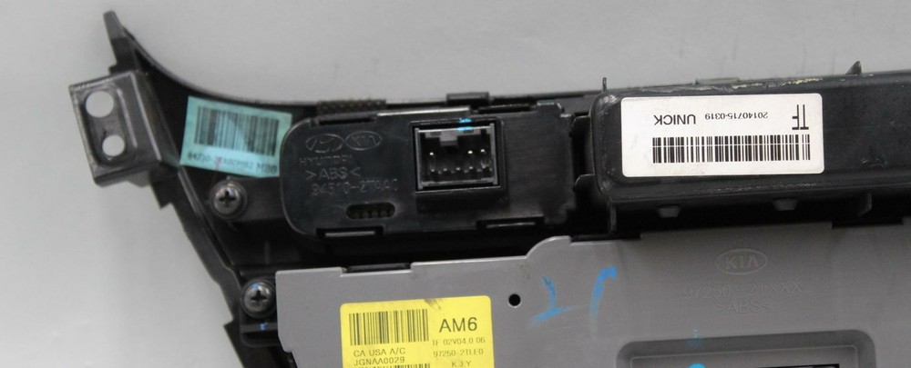 14 15 KIA OPTIMA CLIMATE CONTROL PANEL 97250-2TLE0 OEM