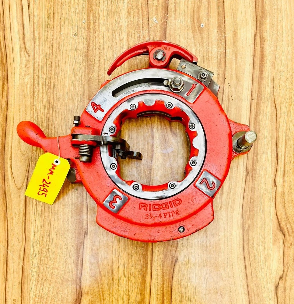Ridgid Receding Die Head Pipe Threader/Threading Machine 2-½"-4" NPT #2