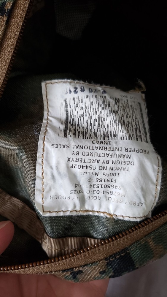 APB03 ILBE Recon main pack complete plus accessory pouches