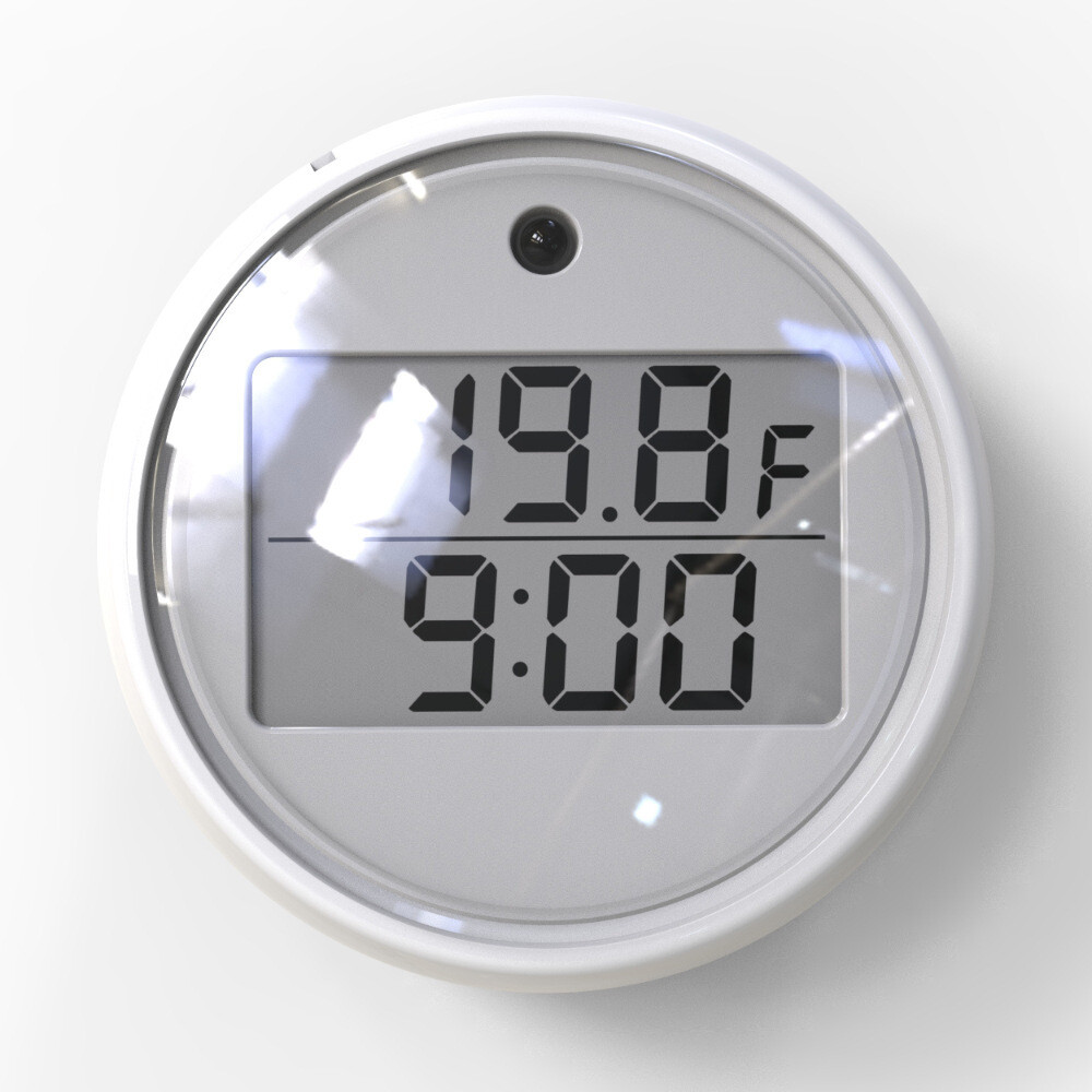 New Water Thermometer Timer Digital Bath Temperature Meter Thermometer