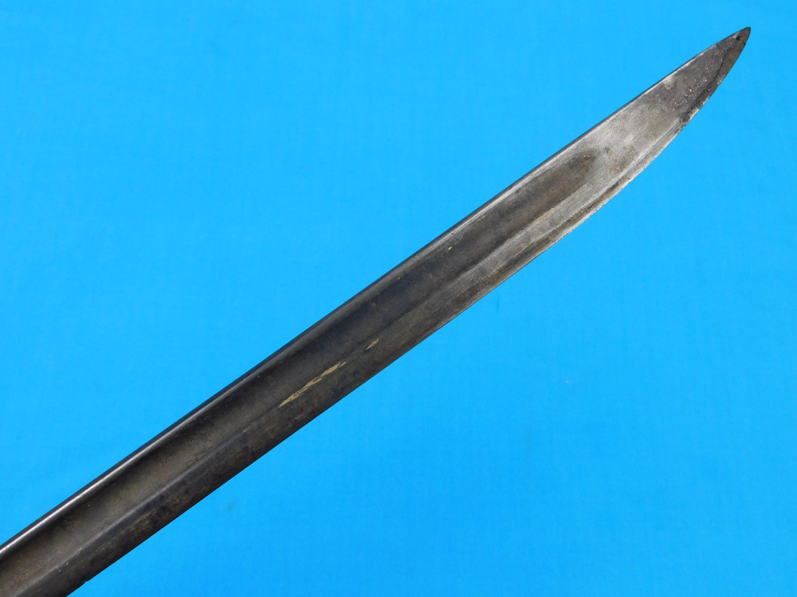 British English WW1 Model 1907 Antique Bayonet Fighting Knife w/ Scabbard