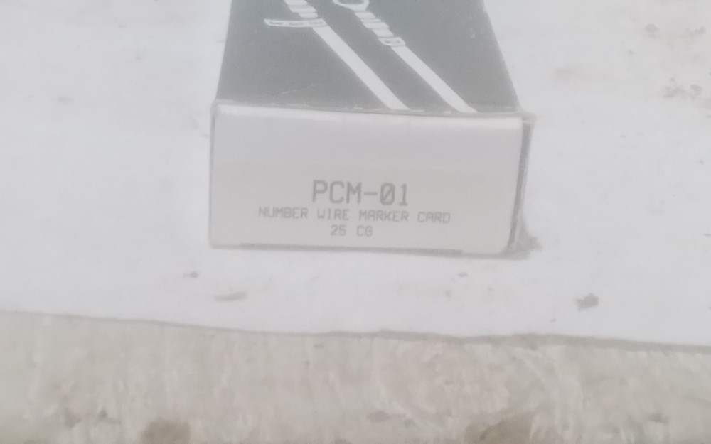 PANDUIT PAN-CODE PCM-01 "15 PACK" (J10B)