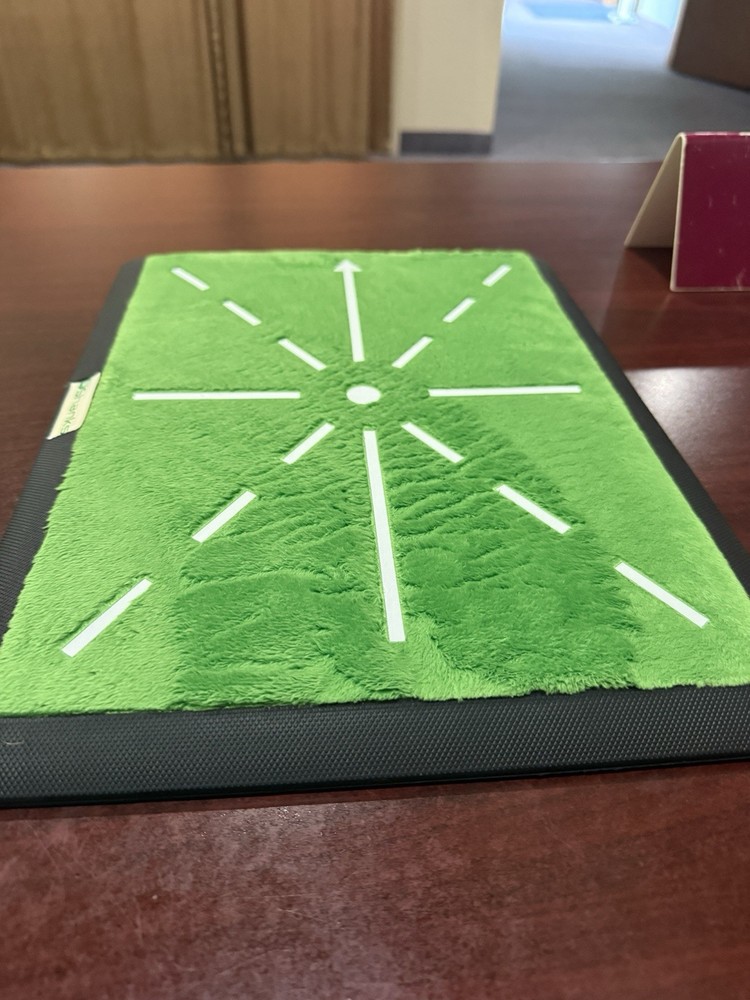 Golf Training Mat for Swing Detection Batting Divot Golf Hitting Practice Mat
