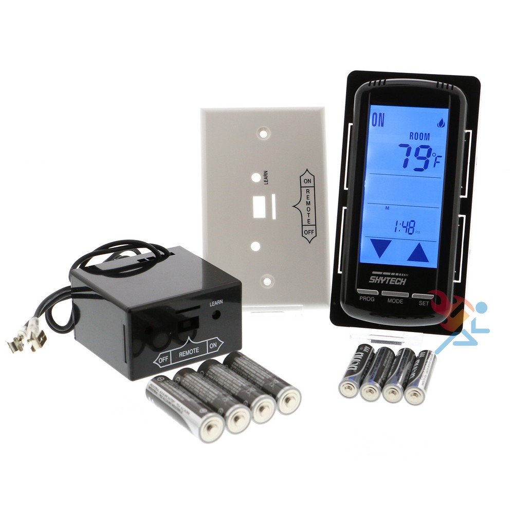 Skytech 5301P Programmable Thermostat Fireplace Remote Control