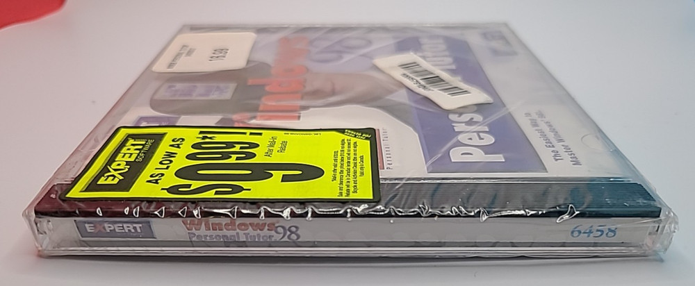 Windows 98 Personal Tutor (PC CD-ROM, 1998, Learnkey Expert Software) New Sealed