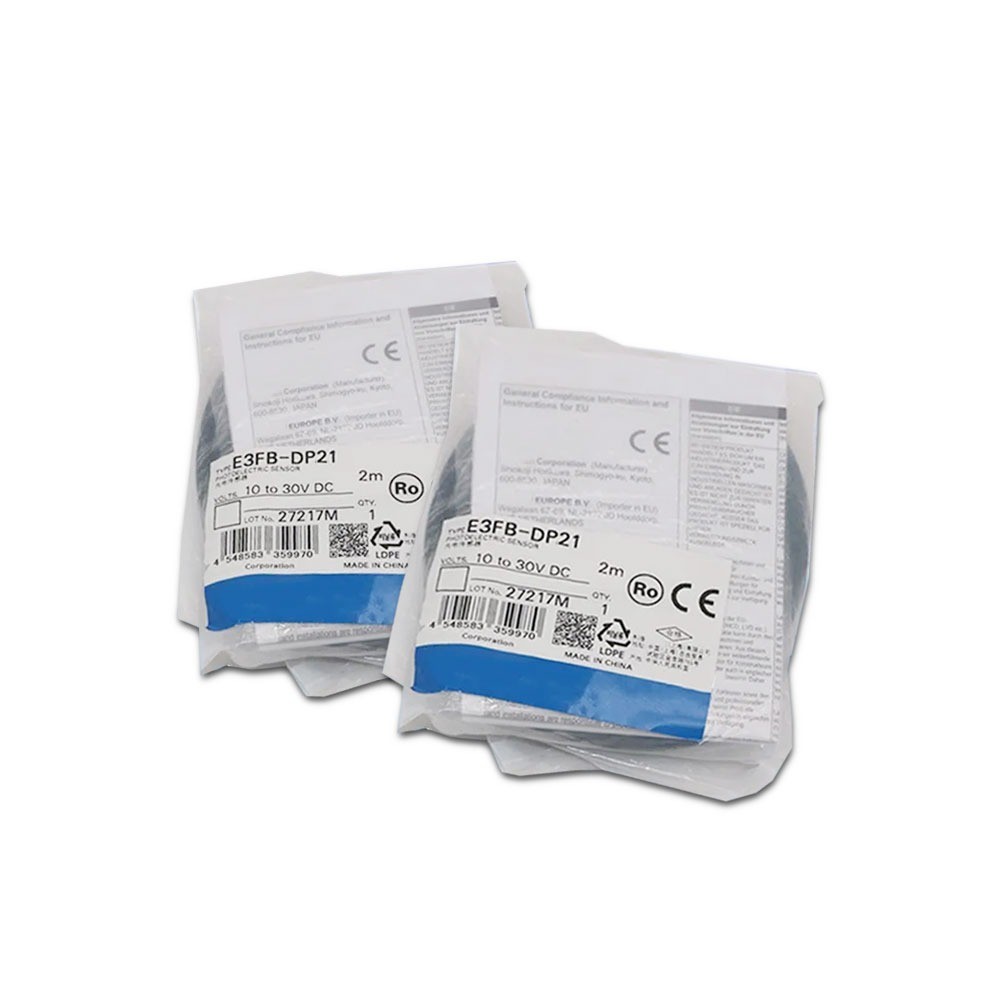 1X Sensor E3FB-DP11 E3FB-DP12 E3FB-DP13 E3FB-DP21 E3FB-DP22 RP21 E3FB-RP22 Omron