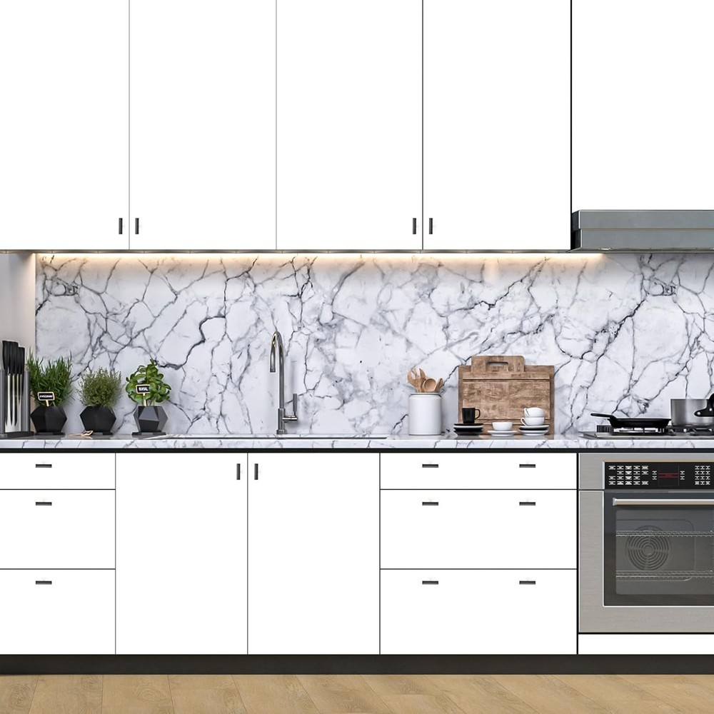 Matte Black Dresser Knobs - 2in Length, 20 Pack