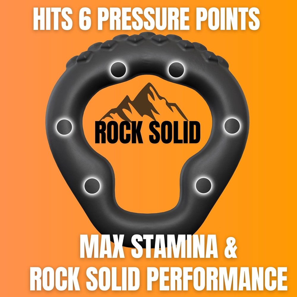 BULLRING GET MAX Size & Stamina Ring – 6 Pressure Point Design
