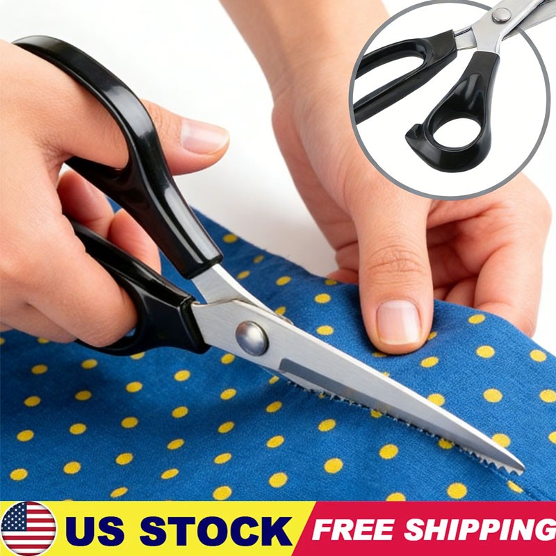SHEAR TAILOR SCISSORS -HIGH QUALITY Rofessional Sawtooth Tailor's Scissors