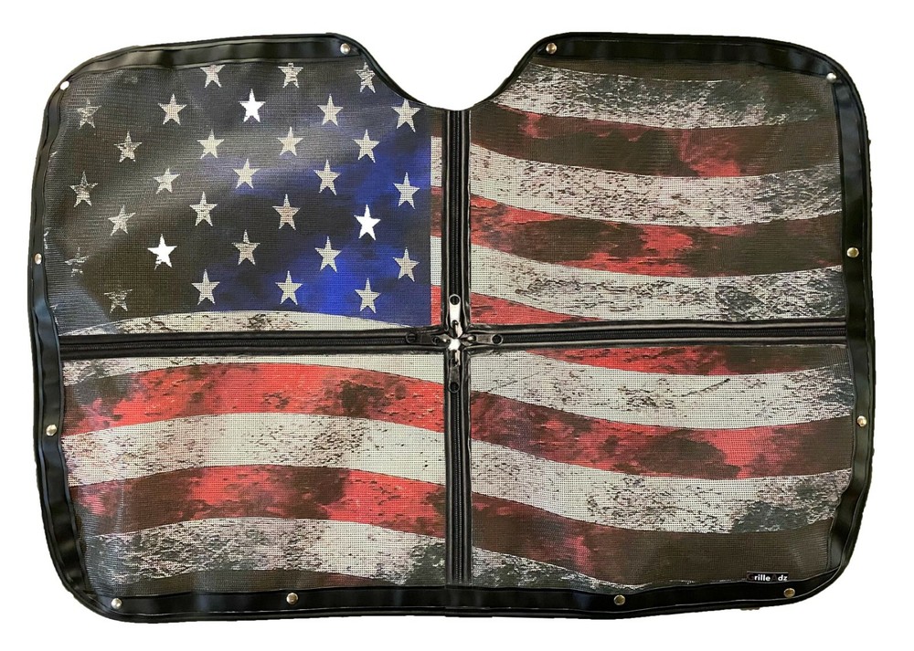 Peterbilt 587 Old Glory Winter Front (ALL Other models Supported)