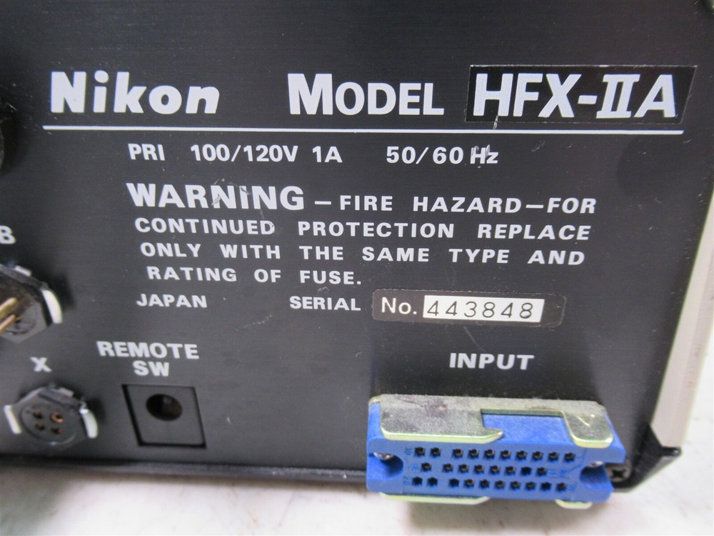 Nikon HFX-IIA Microscope Camera Control Unit