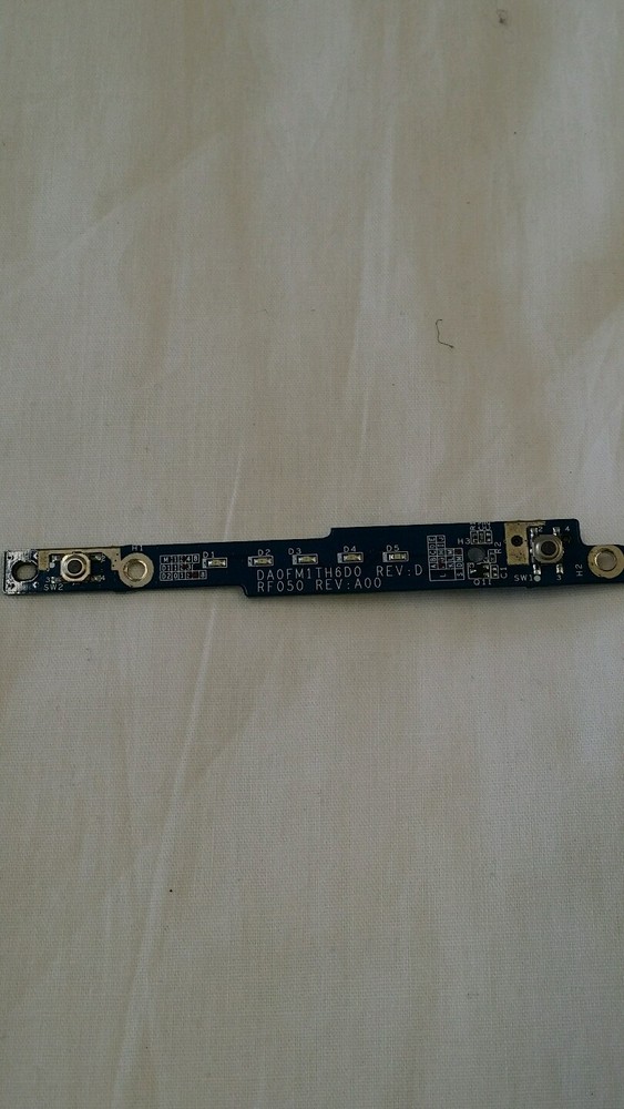 Dell Inspiron E1505 Power Button Board DA0FM1TH6D0 RF050
