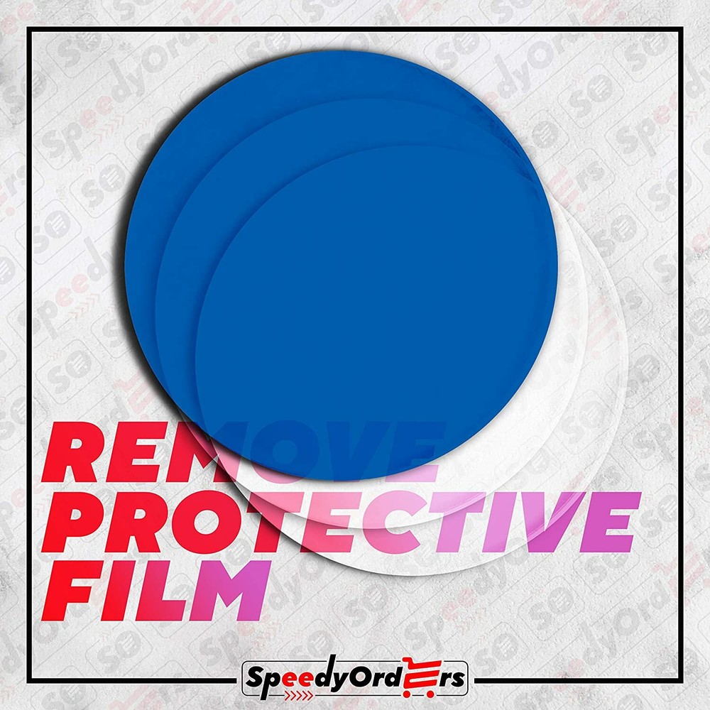 1/4" Plastic Circle Disc Round Acrylic Sheet Clear Plexiglass - All Sizes