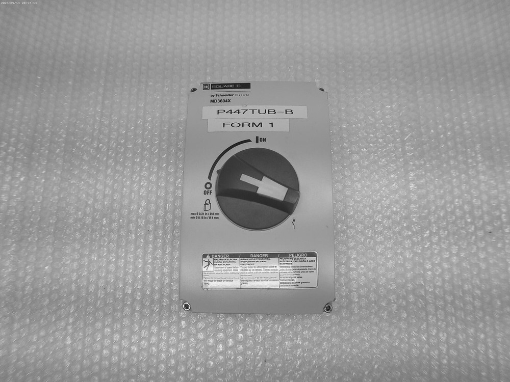 SQUARE D MD3604X DISCONNECT SWITCH UNMP