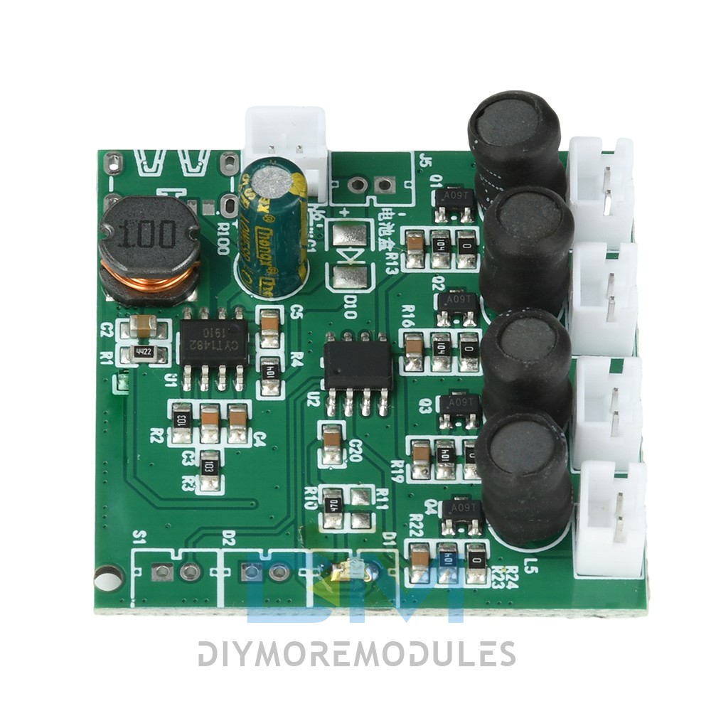 DC6-24V 4-Nozzle Spray Humidifier Atomization Module DIY Ultrasonic Atomizer Kit