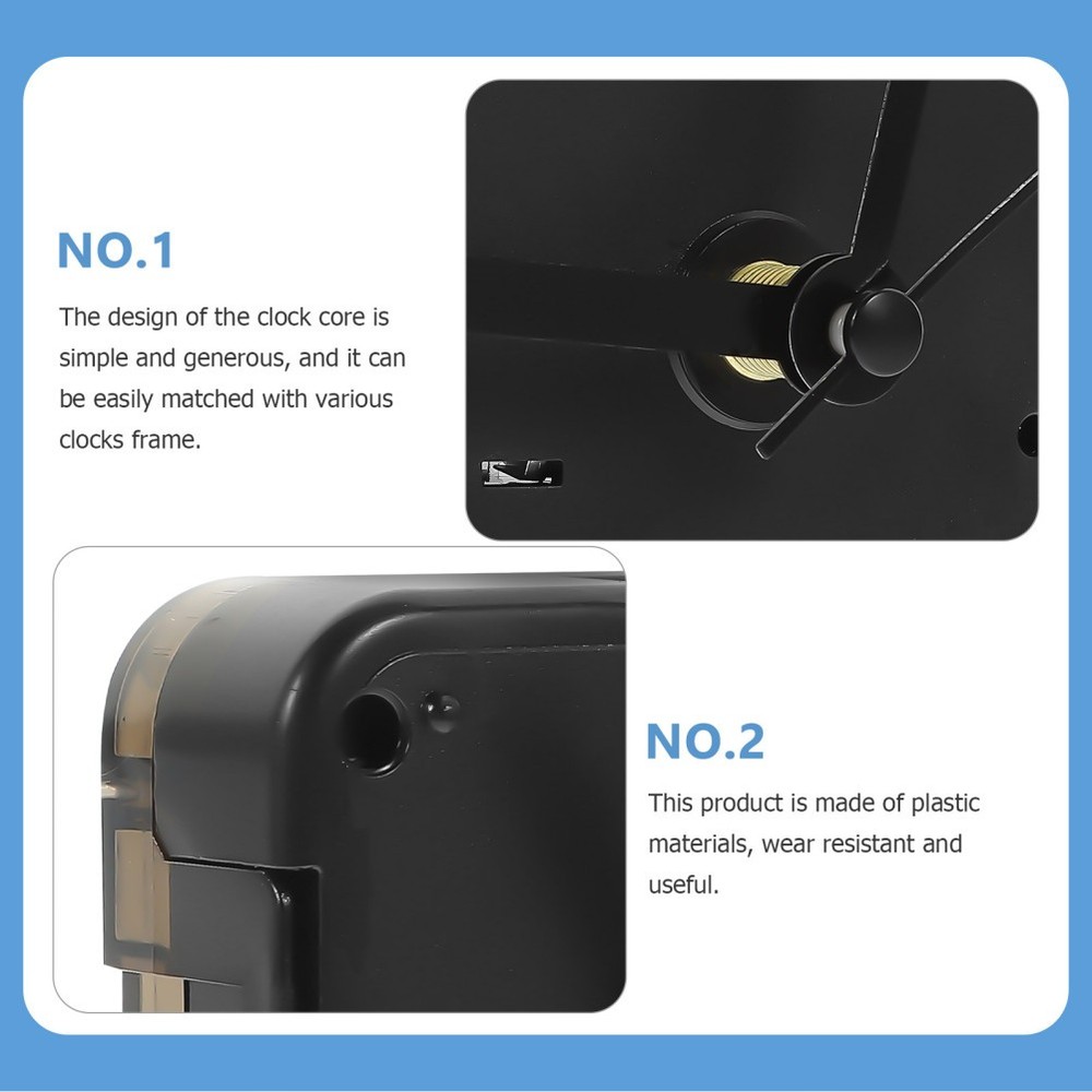 Clock Mechanism Replacement Kit Battery Operated Clock Movement For Wall Clock