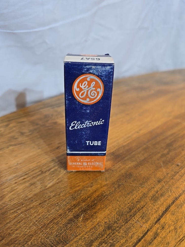 GE RCA tubes 6SA7 NOS