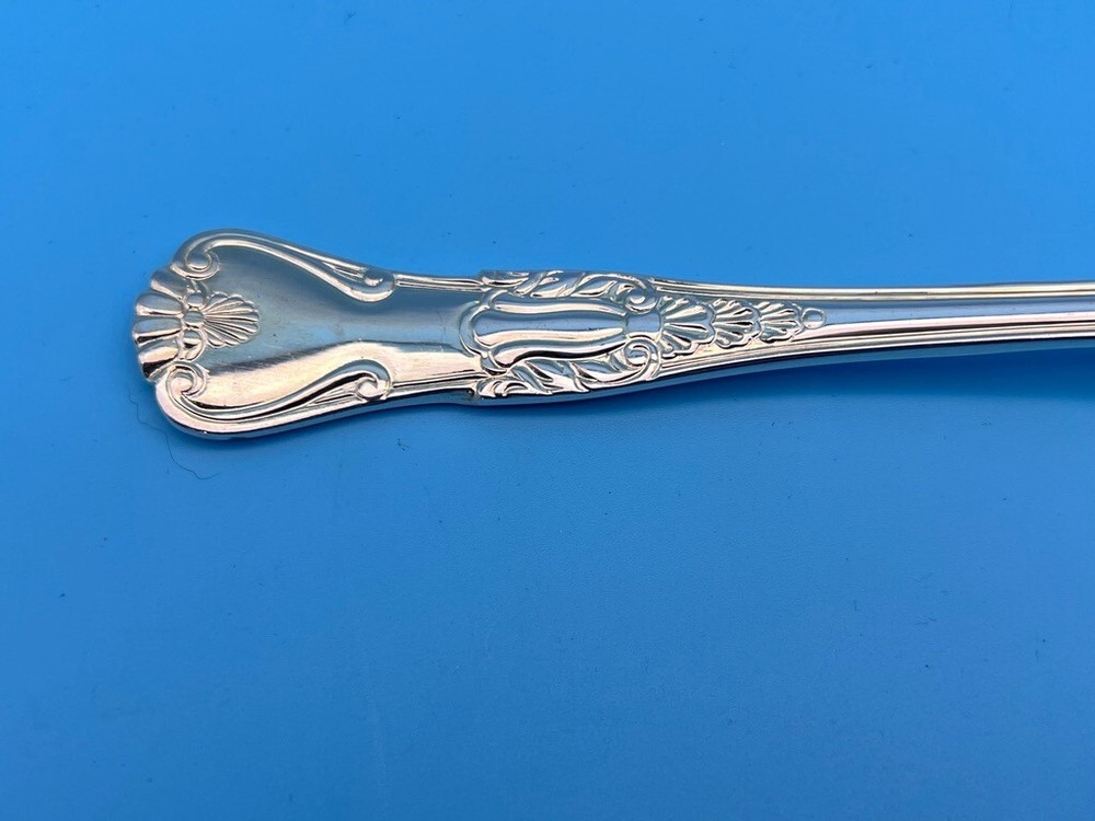 Vintage 7-1/2" Wallace Silverplate China Table Fork Shell Design Scrolls