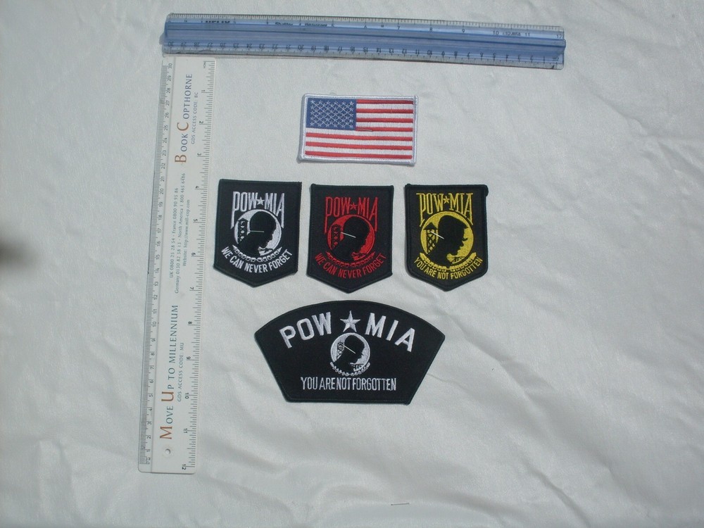 POW Patch 9 set collector set embroidered Patches