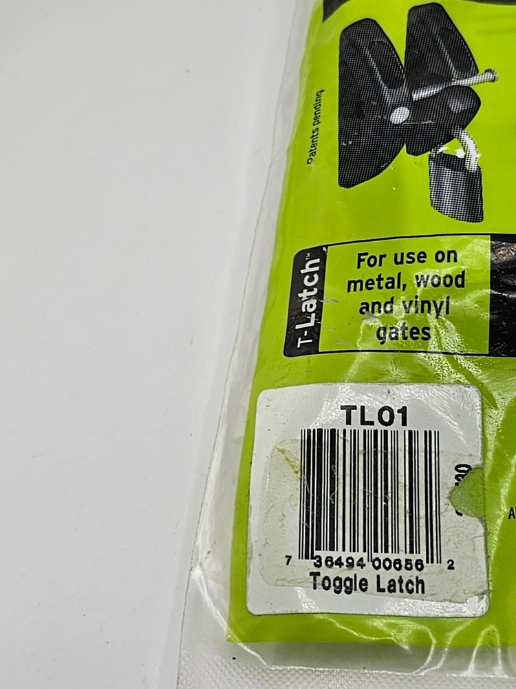 D&D Technologies TL01 Gravity Gate Latch T-Latch Action Gate Latch, Padlock