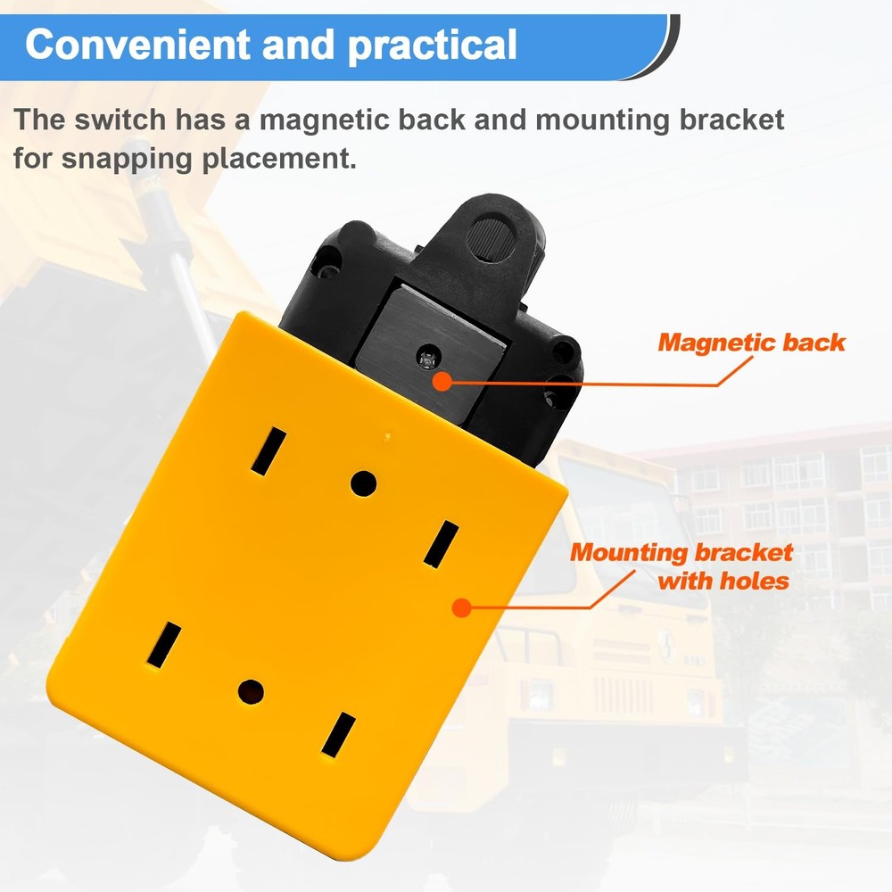 Dump Trailer Remote Control Switch 12V DC Trailer Up and Down Control Switch for