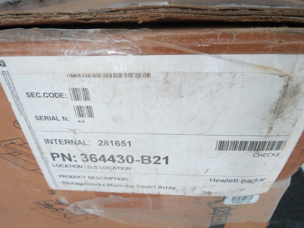 HP 364430-B21 StorageWorks Modular Smart Array 50 Storage Enclosure New