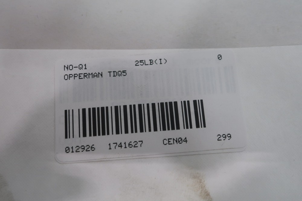 Opperman TDQ5 Inline Gear Reducer 56.7:1