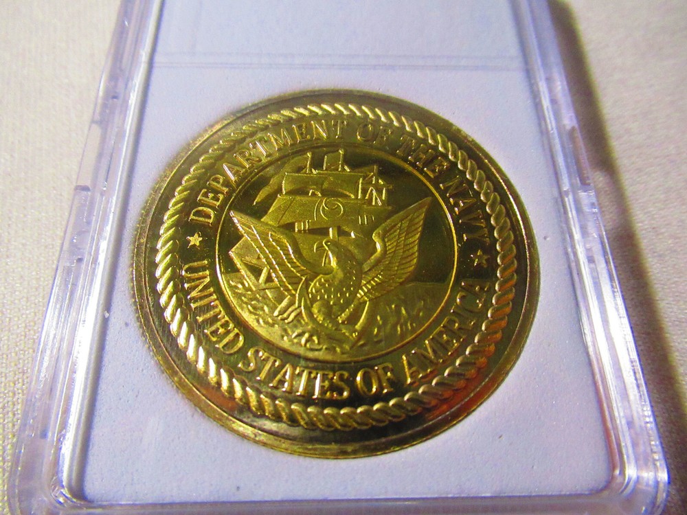 US NAVY - USS Denver (LPD-9) Challenge Coin