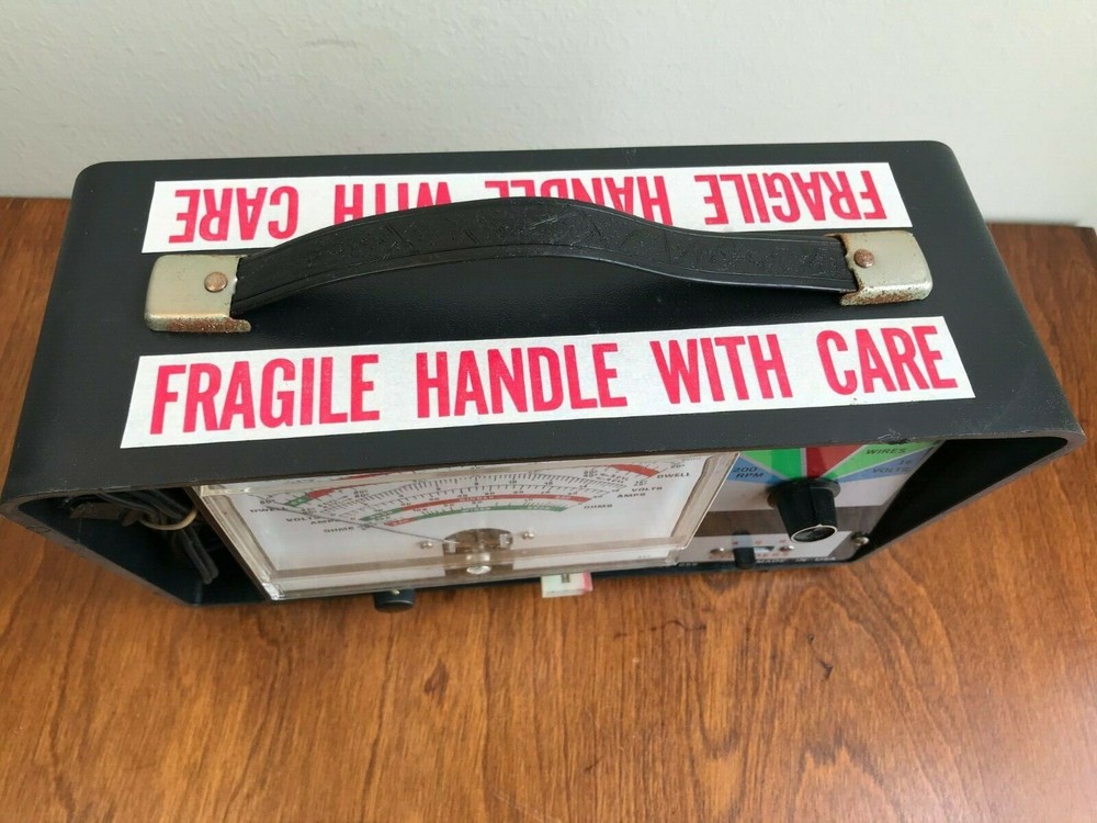 Vintage Solid State Engine Analyzer 4-6 Cylinder Model 666