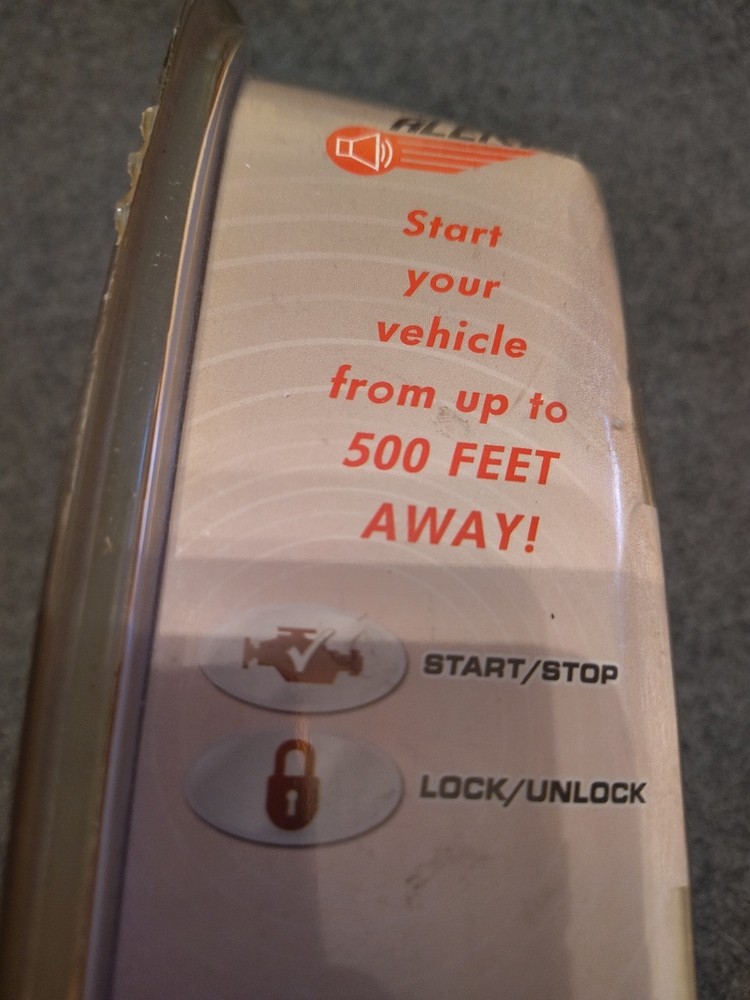 NOS - Alert Remote Vehicle Starter System with Keyless Entry