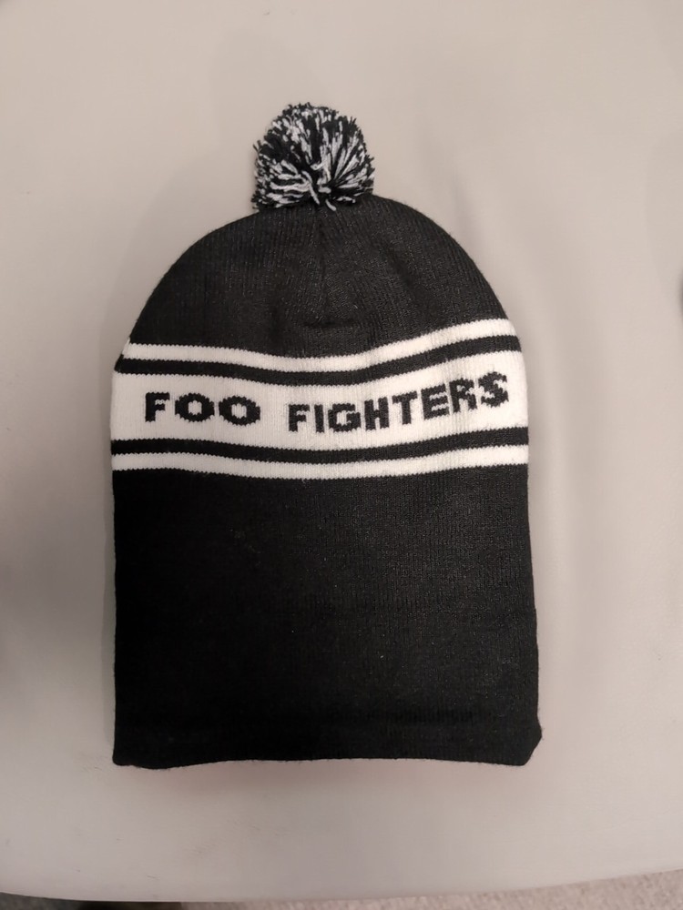 Foo Fighters Stocking Hat Pom Beanie