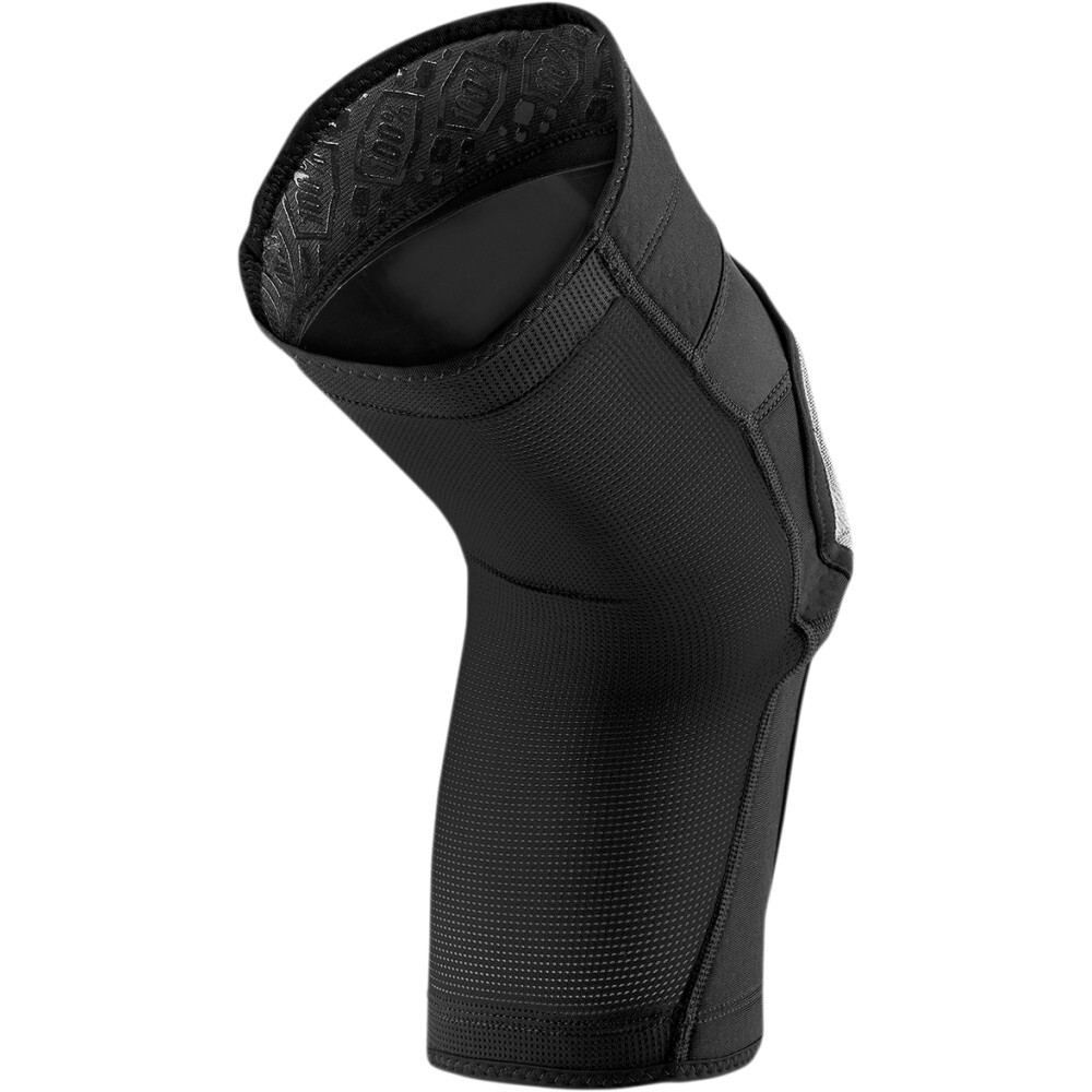 100% Ridecamp Knee Guards - Black/Gray | Large