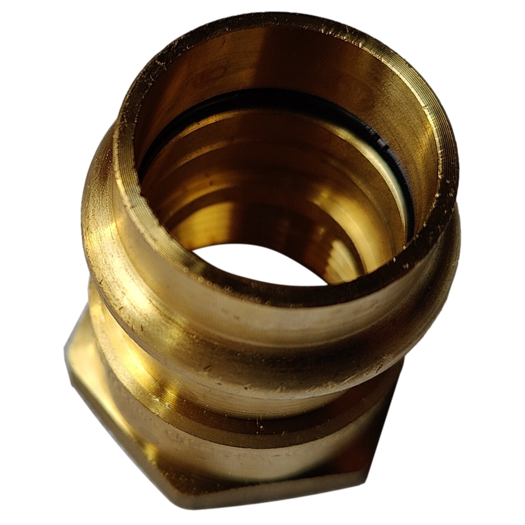 10 Pieces 3/4" Propress Female Adapter, Lead Free Brass, 3/4" Press Fit Female