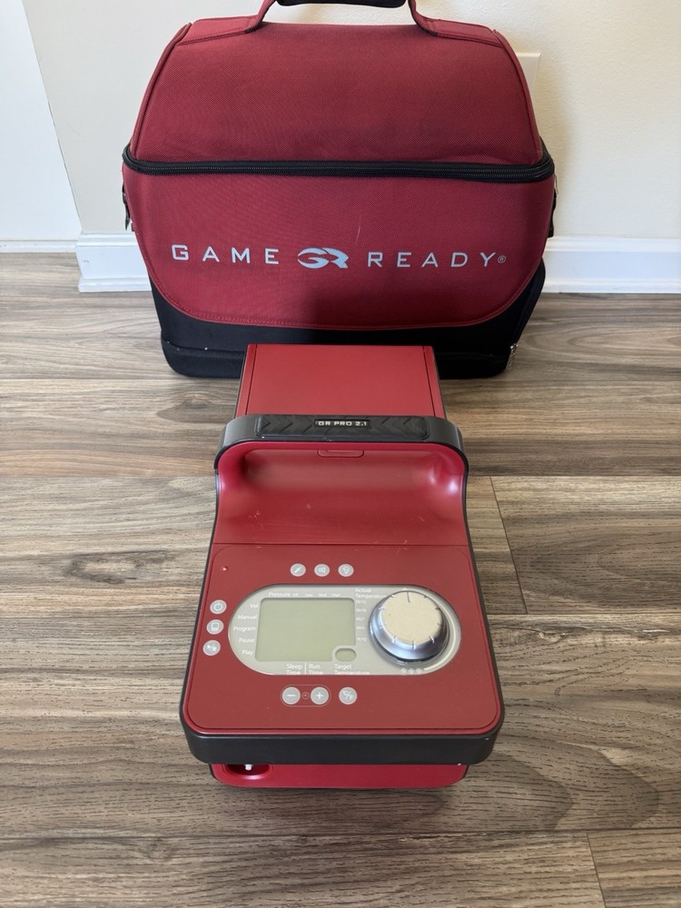 Game Ready Pro 2.1 + Accessories + Straight Knee Wrap - USED