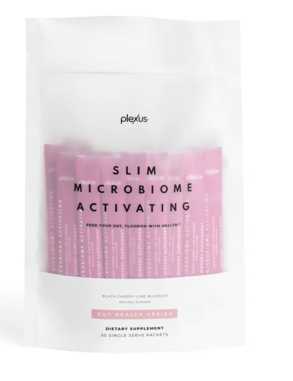 Plexus Slim Microbiome Activating-Hunger Control-Black Cherry Lime I 30 Packets