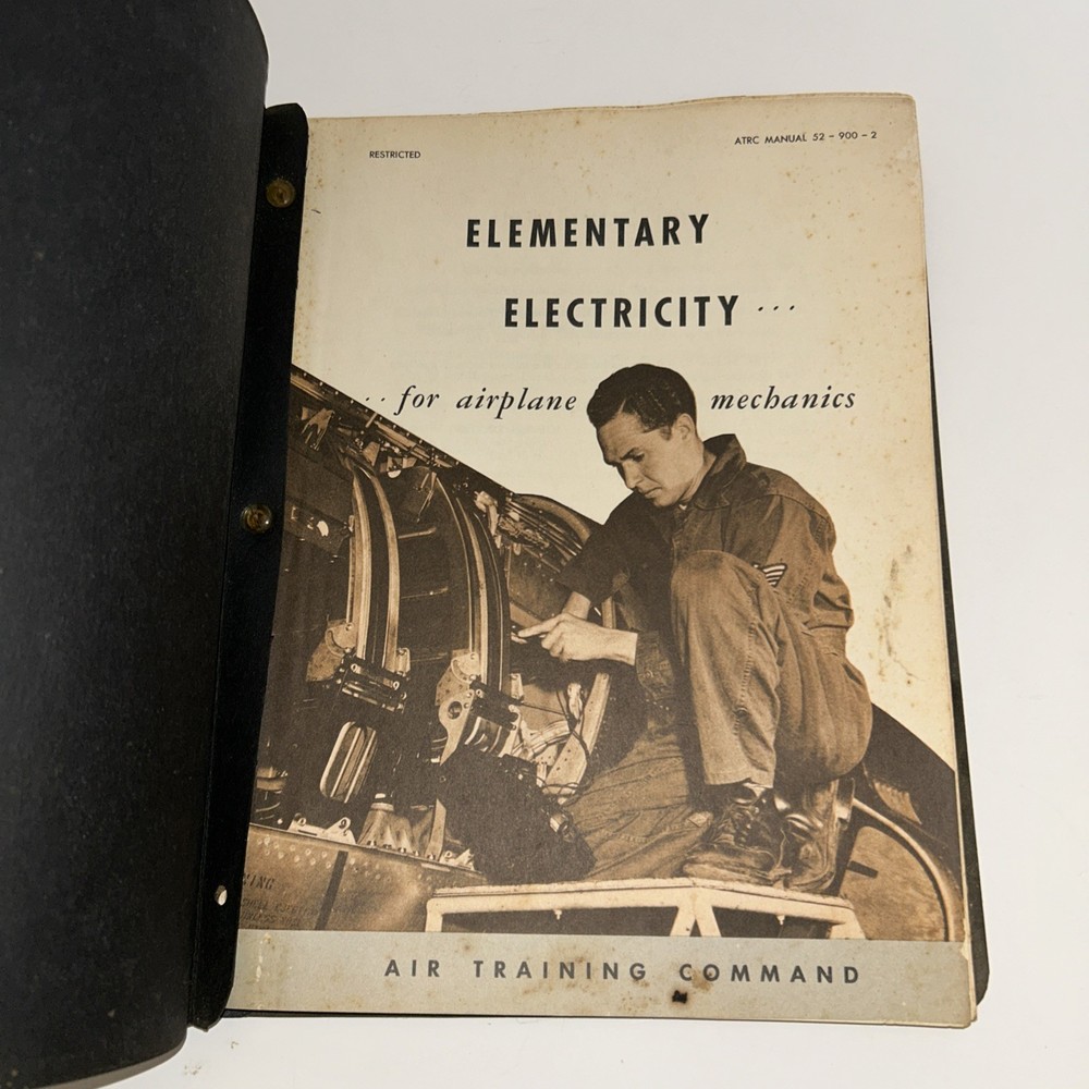 Elementary Electricity for airplane mechanics air training command 1951